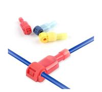 Quick Electrical Cable Connectors Snap Splice Lock Wire Terminal Crimp car Wire Connector Connector Audio Kit NWPNLXEA(QSC60,25PCS)