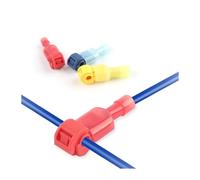 Quick Electrical Cable Connectors Snap Splice Lock Wire Terminal Crimp car Wire Connector Connector Audio Kit NWPNLXEA(QSC70,25PCS)