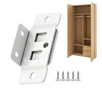 Quick Fitting Furniture Joint Bracket | Heavy Duty L-Shaped With Screws