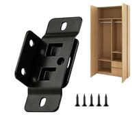 Quick Fitting Furniture Joint Bracket L-Shaped with Screws Corner Brace