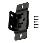 Quick Fitting Furniture Joint Heavy Duty L-Shaped with Screws Bracket