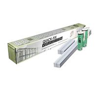 QUICK-FIX système d'installation pour 30 briques de verre (19x19x8 cm) convient pour un usage extérieur - installation rapide et facile des briques de verre