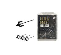 Quick Knot® Deluxe | Clip Mâle pour Noeuds | Convient pour Chevaux et Poneys | Noir - XL