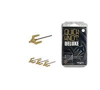 Quick Knot® Deluxe | Pince pour chevaux | Convient pour chevaux et poneys | Réutilisable (Marron, Standard)