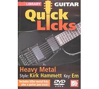Quick Licks for Guitar: Heavy Metal-Kirk Hammett