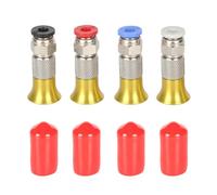Quick Locks PC4 Ensemble de raccords pneumatiques pour installation de boîte sèche d'imprimante et mécanisme d'alimentation de filaments fiable Kit de raccords pneumatiques ABS