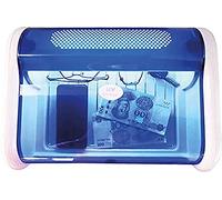 Quick Media QMEUV4 - Stérilisateur Let UVc, boîte désinfectante de capacité optimale 7 l pour Smartphone, clés, Lunettes, Argent, Bijoux