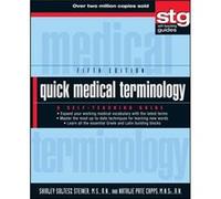 Quick Medical Terminology by Natalie Pate University of Arkansas Capps Collectif (Auteur)