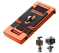 Quick Mount Plate Tripod Mount for Arca Standard Screw 1/4 Inch for Camera, DSLR, ILDC, Mobile Phone