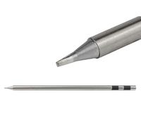QUICK Panne à souder longue durée en forme de burin droit 1,2 mm de large pour station de soudure Quick TS1200