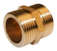 QUICK PLOMBERIE Mamelon à visser laiton M 40 x 49 pour cuivre Cuivre G