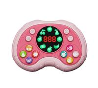 Quick Push Game Console, Cartoon Musical Handheld Speed Puzzle, LED Screen Pocket Game Machine, Multiplayer Toy for Preschool Kids Learning and Coordination, 1.38 inches