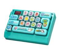 Quick Push Style Clavier Mécanique Sensoriel avec Son, Lumière et Effets | de Poussée Rapide et Jouet Anti-Stress Pour Fêtes d'Anniversaire Filles Garçons Vert