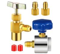 Quick Refrigerant Connector - Can Tap Coupler, Hand Tool Adapter for Automotive Hvac, Home Appliance | Suitable for Repair Maintenance Servicing Cooling Systems Air Conditioning Refrigeration Workshop
