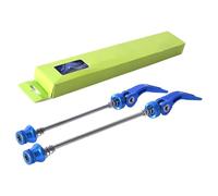 Quick Release Bicycles Hub - Lightweight Aluminum Axle Lever Kit, Hollow Shaft Wheel Lock Skewer Replacement Set, Front Rear Bicycle Hub Connector System, Strong Wheel Fixing Rod Assembly For Bike