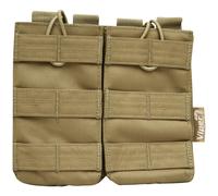 Quick Release Double Mag Ammo Pouch MOLLE système Viper tir chasse Coyote