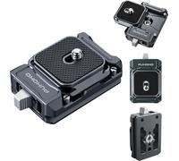 Quick Release Plate Kit for Camera,with 1/4 Inch 3/8 Inch Screw Plates,Standard Arca Swiss,Compatible with Tripod Stabilizers