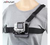 Quick Release réglable monture simple Ceinture de harnais Ceinture Bracelet Mount pour GoPro Hero 4/3/2 Xiaomi yi Camera