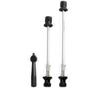 Quick Release Skewer Set, Lightweight Folding Front Rear Wheel Rods | Front And Rear Bearing Skewer For Road Cycling Outdoor Bike Repair Workers Maintenance Anti-Theft Front Rear Wheel Good