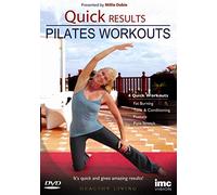 Quick Results Pilates Workouts - Millie Dobie - 4 Quick Pilates Workouts including Fat burning, Toning & Conditioning, Posture and Pure Stretch - Healthy Living Series
