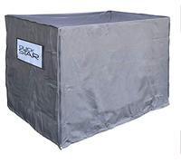 QUICK STAR Housse de protection pour boîte à barreaux - 125 x 85 x 87 cm - Gris