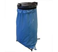 Quick Star Porte-Sac Poubelle avec 25 Sacs Poubelle en tôle d'acier 120 l