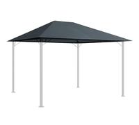 QUICK STAR Toit de Rechange 250 g pour pavillon de Jardin 3 x 4 m Gris Antique