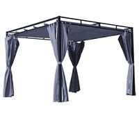QUICK STAR Toit de Rechange pour pavillon Gris 3 x 3 m