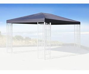 Quick-Star Toit de Rechange pour tonnelle Rank Anthracite 3 x 4 m