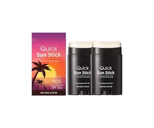 Quick Sunstick Protection Bar SPF 50 Suncare Protection Solaire Pas de Film Blanc Protector Solar Centella Asiatica Extrait d'Aloe (2)