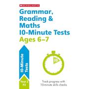 Quick test grammar, reading and maths activities for children ages 6-7 (Year 2). Perfect for Home Learning. (10 Minute SATs Tests)
