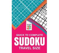 Quick To Complete Sudoku Travel Size