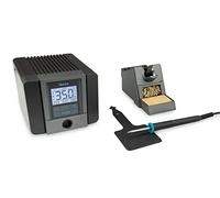 Quick TS1200 Station de soudage ESD réglable numériquement 120 W avec fer à souder avec panne à souder rapide de 1 mm et accessoires Station de soudage SMD pour l'industrie, le laboratoire, l'école et