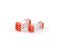 Quick Wire Connector 2/3pin Docking Compact Electrical led light Connectors Push-in Butt Conductor Terminal Block NWPNLXEA(NC-33,25PCS)