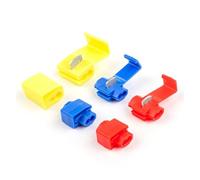 Quick Wiring Connector T-Type Stripping Type Branch Splice Terminal Junction box For connections Wire connector NWPNLXEA(LT-T2 Orange,10PCS)
