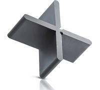 QUICK2FIX Lot de 100 croisillons à joints professionnels pour dalles de terrasse Largeur 5 mm Hauteur 20 mm Fabriqué en Allemagne Largeur de joint 20 mm Hauteur 20 mm, Noir