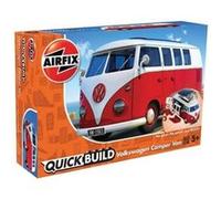 Airfix QUICKBUILD VW Combi rouge