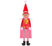 Quickdraw Costumes et vêtements d'elfe de Noël coquins pour elfes coquins mal comportés (tenue de super elfe - rose)