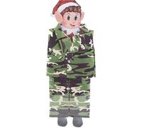 Quickdraw Costumes et vêtements d'elfe de Noël coquins pour elfes coquins mal comportés (tenue militaire)