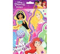Quickdraw Disney Princess Lot de 500 autocollants à l'intérieur pour filles Raiponce Blanche-Neige Ariel Cendrillon