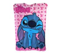 Quickdraw Stitch Couverture polaire super douce et douillette pour enfants - 100 x 140 cm - Rose - Cadeau pour chambre de fille et garçon - Canapé-lit - Motif personnages Lilo