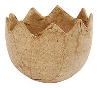 Quickdraw Supplies Ensemble De 8 Papier Mâché Oeuf Coquille pour Pâques Craft Décorer Votre Propre Oeufs de Pâques Trésor Chasse Capot Décoration