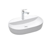 QUICKFIX DICE Mitigeur lavabo, taille M + Vasque à poser Swiss Aqua Technologies 60x40x12,5 cm (BA2-G1018330000-01)