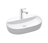 QUICKFIX DICE mitigeur lavabo taille S + Vasque à poser Swiss Aqua Technologies 60x40x12,5cm (BA2-G1018570000-01)