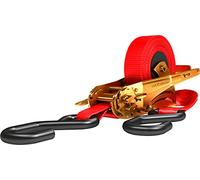 Quickloader Kerbl Sangle d'arrimage Automatique, 37183, 400/800 kg, Rouge, doré, Noir