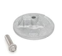 QuickMarine 76214Q5 Garniture de moteur de bateau Anode avec boulon pour MerCruiser Alpha One Gen 2 & Bravo Stern Drives et Mercury Marine 35-300 HP remplace 97-76214Q5 97-76214T5