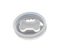 Quicksand Epoxy Casting Molds Rabbit Bone Silicone Mold Resin Shaker DIY Pendant Keychain Jewelry Making Decor Silicone Material