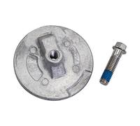 Quicksilver 76214Q5 Aluminum Anode Mercury Mariner Force and MerCruiser Anti-Ventilation Plate pièces-de-Moteur de Bateau Unisexe, Unspecified