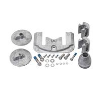 Quicksilver Aluminium Anode Set For Mercruiser Bravo Iii Argenté