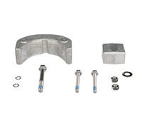 Quicksilver Kit d'anode en Aluminium 8M6008010 - Hors-Bord BRP/OMC - 50-75 CV